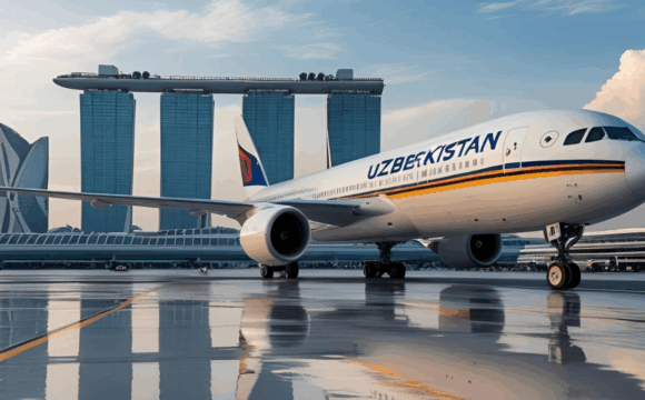 Singapur ve Özbekistan Arasında Direkt Uçuşlar Geri Dönüyor