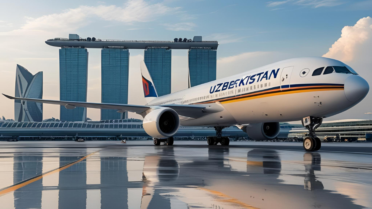 Singapur ve Özbekistan Arasında Direkt Uçuşlar Geri Dönüyor